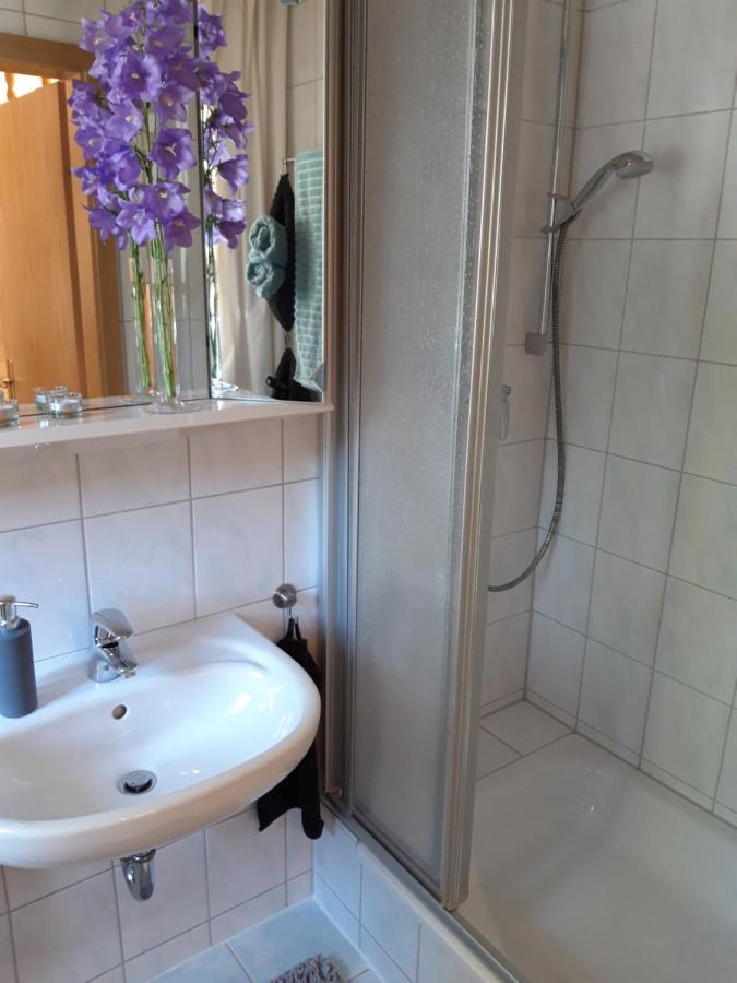 Ein Bett im Kornfeld - Haus Weitblick - mit Innenpool Schonfeld  Exterior foto