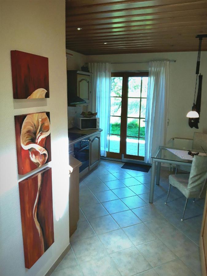 Ein Bett im Kornfeld - Haus Weitblick - mit Innenpool Schonfeld  Exterior foto